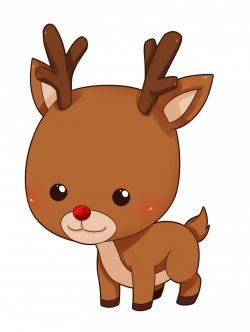 28+ Collection of Cute Baby Reindeer Clipart | High quality, free ...