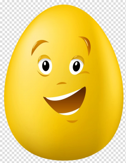 Yellow egg with face illustration, Easter Bunny Fried egg ...