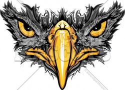 hawk clipart | Black Hawk Logo Clipart Vector Mascot Image ...
