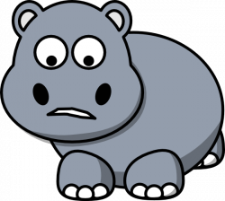 Side Hippo Clip Art at Clker.com - vector clip art online, royalty ...