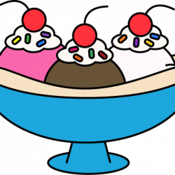 Ice Cream Sundae Clipart Border - Alternative Clipart Design •