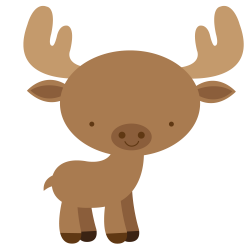Floresta e Safari 3 - moose.png - Minus | clipart | Pinterest ...