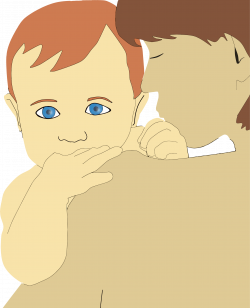 Clipart - Mother And Son