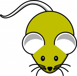 Gray Yellow Mouse Clip Art at Clker.com - vector clip art online ...
