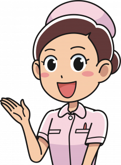 Clipart - Cheerful Nurse (#1)
