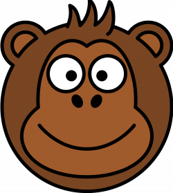 28+ Collection of Monkey Head Clipart | High quality, free cliparts ...