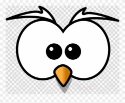 Cartoon Owl Face Clipart Owl Drawing Clip Art - Png Speech ...
