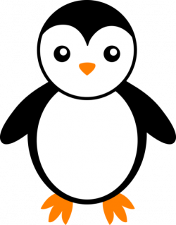 Cute Little Penguin | Clipart and Graphics | Penguin drawing ...