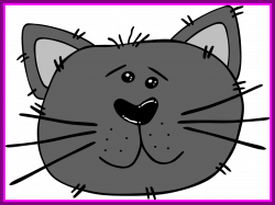 Best Cartoon Cat Faces Clipart To Use Clip Art Re Pics For Dog Png ...