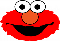 28+ Collection of Elmo Face Clipart | High quality, free cliparts ...