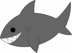 Grey Shark Animal free black white clipart images clipartblack ...