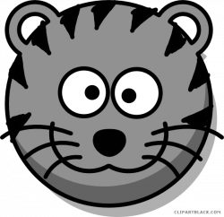 Tiger Face Clipart - ClipartBlack.com