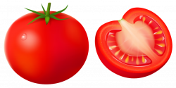 Cut Tomato Clipart Tomato Clipart #7381 « ClipartPen