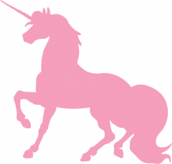 Pink Unicorn Silhouette at GetDrawings.com | Free for personal use ...