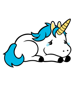 28+ Collection of Sad Unicorn Drawing | High quality, free cliparts ...