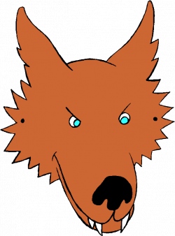 28+ Collection of Big Bad Wolf Face Clipart | High quality, free ...