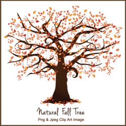 Fall Tree Clipart, Clipart Autumn Tree, Clipart Fall, Forest ...