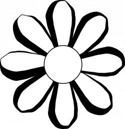 Black And White Flower Clipart | Free download best Black And White ...