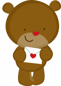 ZWD_Valentine_word - ZWD_bear_2.png - Minus | clipart | Pinterest ...
