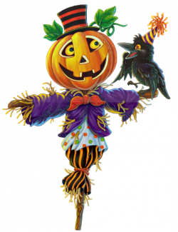 Pumpkin Scarecrow PNG Clipart | Halloween ClipArt | Pinterest ...