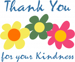 Clipart - Thank You Daisies