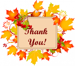 28+ Collection of Fall Thank You Clipart | High quality, free ...
