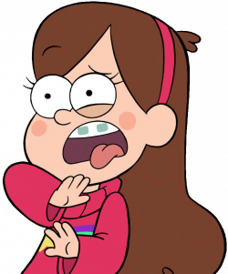 Image - S1e1 Mabel grossed out by gnome picture transparent.png ...