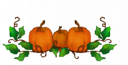 Pumpkins And Fall Leaves Clipart - Clipart Kid | Fall Gifs ...