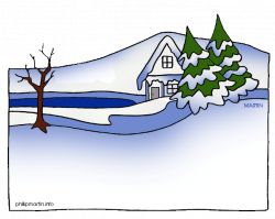 free seasons clip art by phillip martin, winter scene | Tél/Winter ...