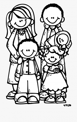 Family Black And White Family Clipart Black And White - My ...