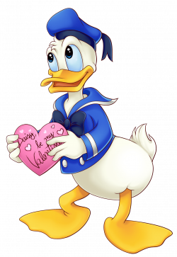 Donald Duck In Love transparent PNG - StickPNG