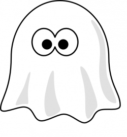 Black And White Ghost Clip Art at Clker.com - vector clip art online ...