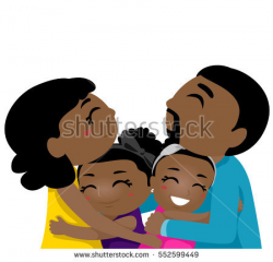 Family hugging clipart 1 » Clipart Station