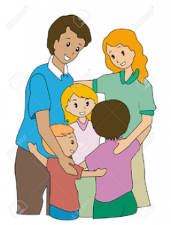 Hugging Family Clipart | Free Images at Clker.com - vector ...