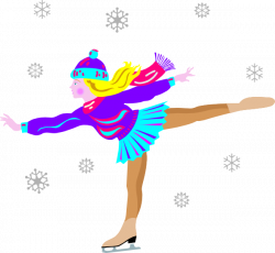 Ice Skating Clip Art at Clker.com - vector clip art online, royalty ...