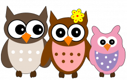 Owl Family | Free Images at Clker.com - vector clip art online ...