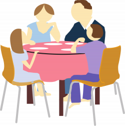 Family Eating Clipart Group (58+)