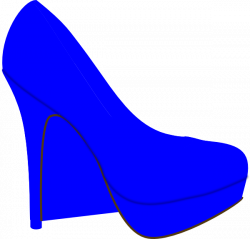 Blue Shoe Clip Art at Clker.com - vector clip art online, royalty ...