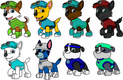 Paw Patrol Outfits Sports Day 4 by Wolf-Prince-Leon on DeviantArt
