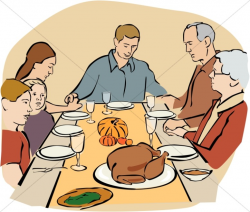 Thanksgiving Prayer Clipart | Thanksgiving Clipart