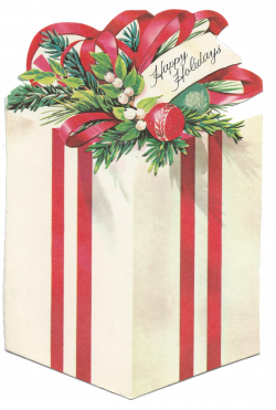 Vintage Christmas Present, Gift, Package ~ Sweet Magnolias Farm Free ...