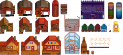 PC / Computer - Stardew Valley - Farm Buildings - The Spriters Resource