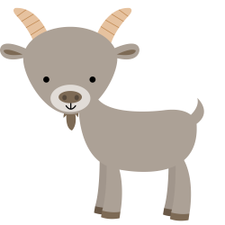 Kid Goat Clipart. Awesome Farm Animals Clipart Goat Kid With Kid ...