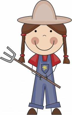 28+ Collection of Girl Farmer Drawing | High quality, free cliparts ...