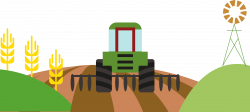 Clipart - Farm Tractor Remix