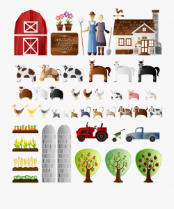 Simple Farm Clipart By Viscious-speed - Simple Farm #360419 ...