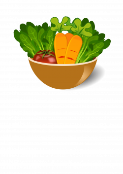 Clipart - vegetable bowl