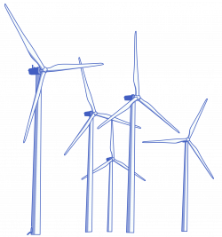 Wind farm Wind turbine Clip art - winds 2240*2400 transprent Png ...