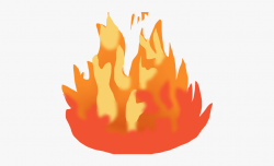 Bonfire Clipart Heat - Fire Animated Gif Png #1064793 - Free ...
