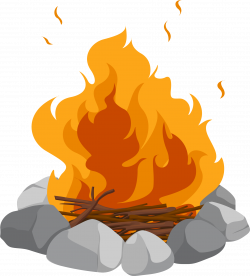 Campfire Cartoon Bonfire Clip art - Camp firewood heap 1691*1873 ...